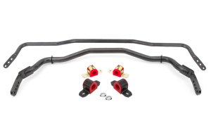Ford Mustang Sway Bar Kit - Front and Rear - BMR Suspension - SB763 - Black Hammertone - `15-`22